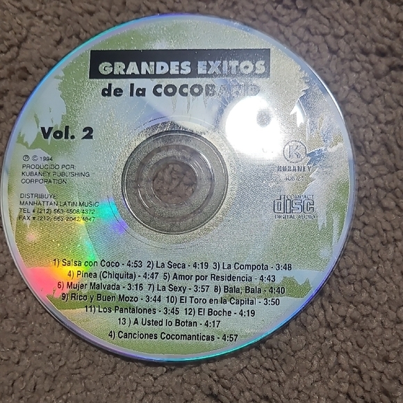 Grandes Exitos de la Cocoband CD - Picture 1 of 1